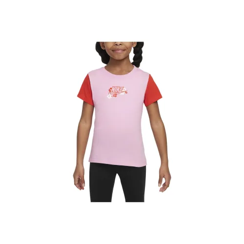 Nike T-рубашка Детская одежда Graphic T-рубашка Розовая Детская