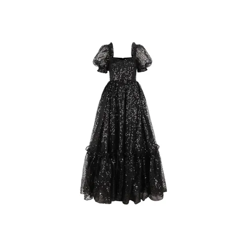 Selkie Коллекция FW23 Вечернее Платье Женское Черное