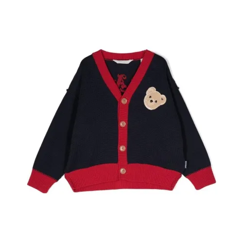 PALM ANGELS Детский топ Морской синий для малышей