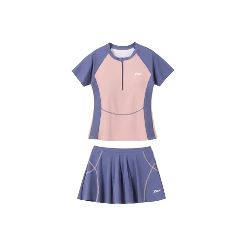 XTEP Двухкомпонентный купальник женский темно-синий