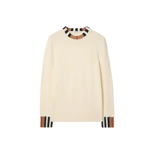 Burberry Белые Женские Свитеры