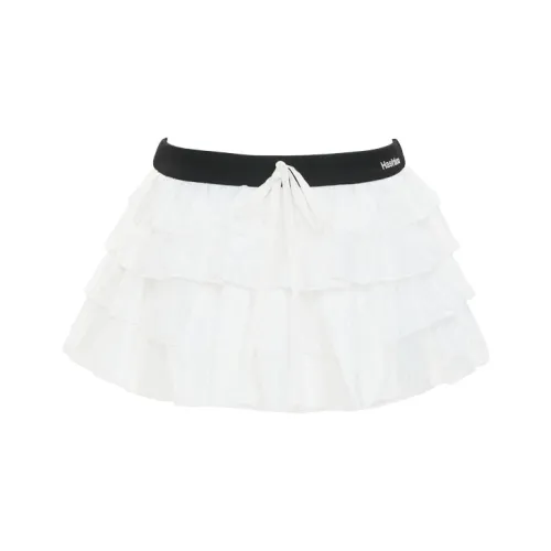 ZXZA Повседневные короткие юбки Женские Белые