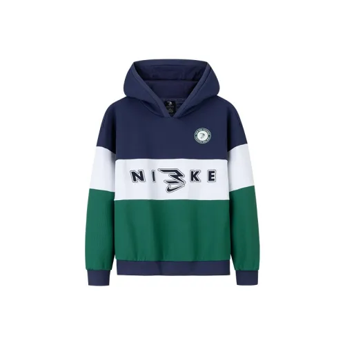 Nike Толстовка 3Brand Длинный Бирюзовый Подростки