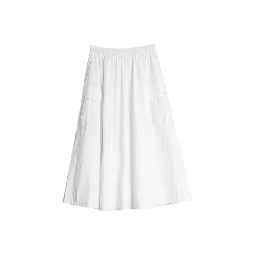 ELLE Юбка UNIQUE A Линия Юбка Женская Белая