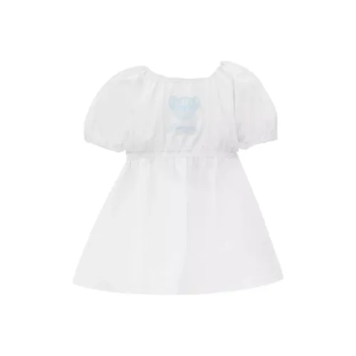 Платье Burberry SS23 Белое Детское