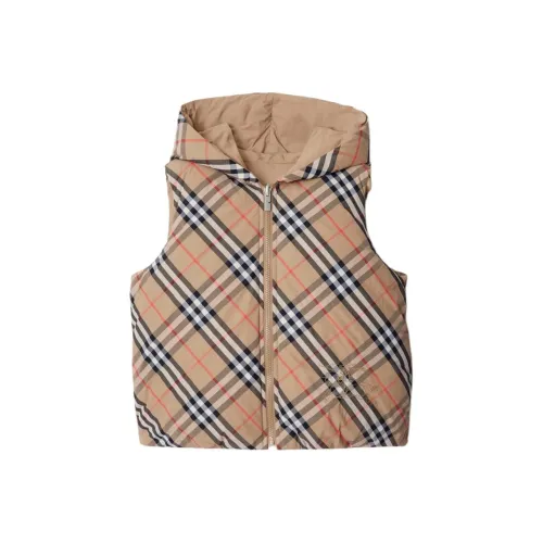 Burberry Песочный Kids Пуховый жилет