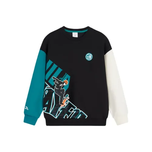 Antakids Мечтательный черный Школьный возраст Свитшоты