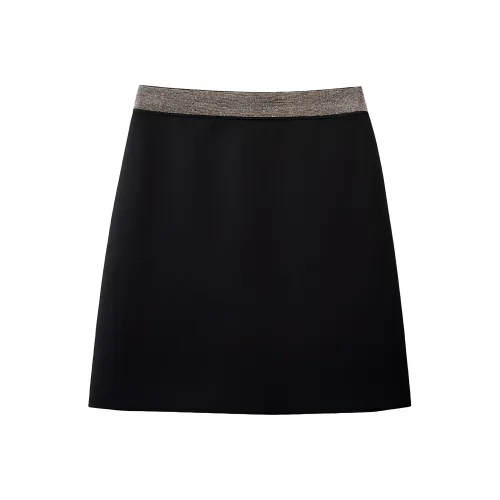 Cypress House Повседневные короткие юбки Женские Черный