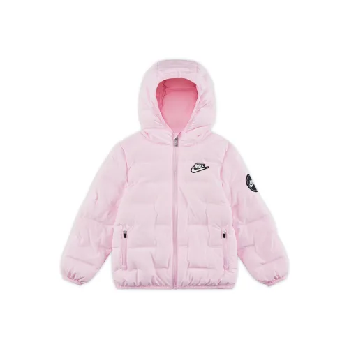 Nike Пуховик Розовый цвет пены для детей 3-7 лет