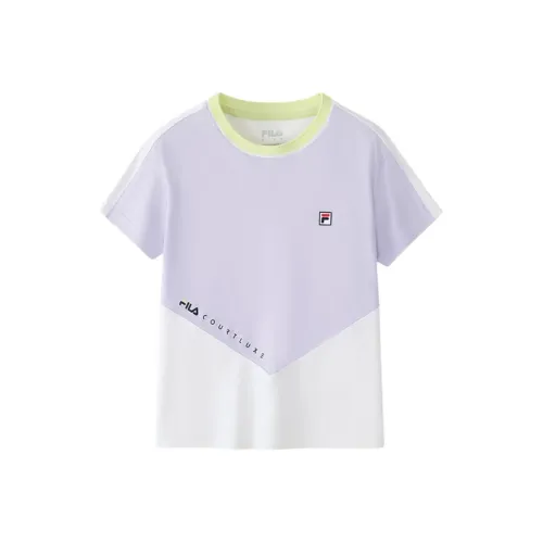 FILA KIDS T-рубашка цвет фиолетовый для детей 3-7 лет
