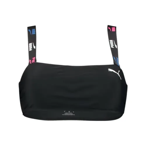 PUMA Milan Pre Swim Women's Bandeau Top Bikini Women's Black