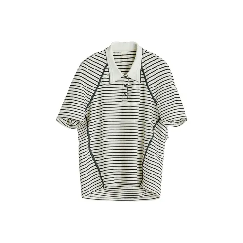 Rizhuo SHADOW Экрю Женские Рубашки T