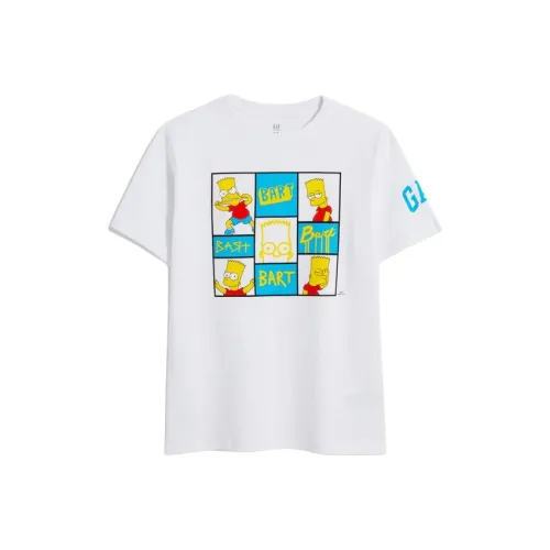 GAP x The Simpsons T-рубашка детский белый