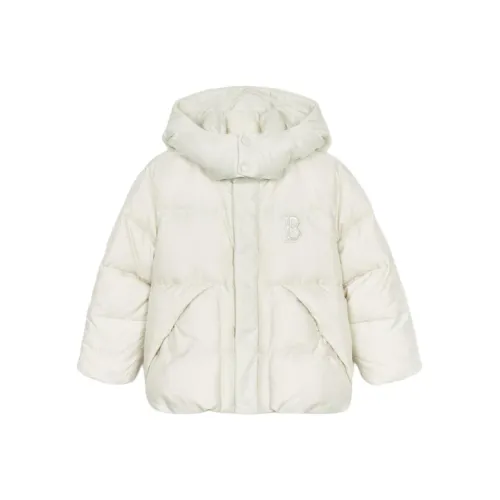 MLB KIDS Хлопковый пуховик DIA MonogramBoston Красный So Крем для детей 3-7 лет