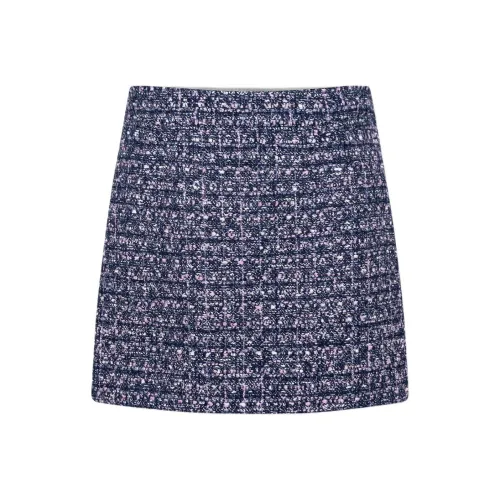 Karl Lagerfeld Повседневные короткие юбки Женские Фиолетовый