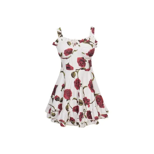 Xu Susu Белый Женские Ван-Пис Купальники