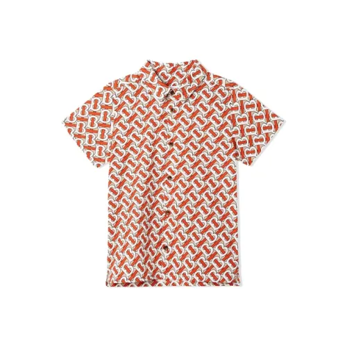 Burberry Апельсин Kids Рубашки