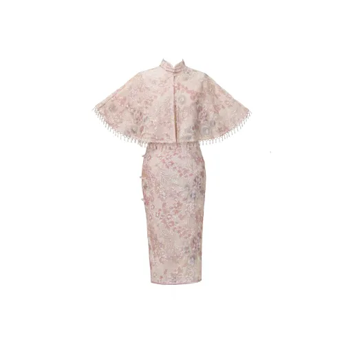 Одежда Cut By Time Чонсам Женская Многоцветная