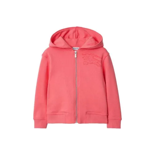 Burberry Персиково-розовый Kids Свитшоты