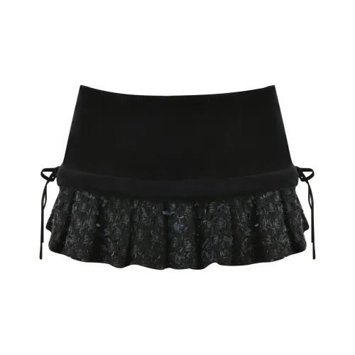 I.AM.GIA Шафран Шорты-юбка Повседневные короткие юбки Женские Черный