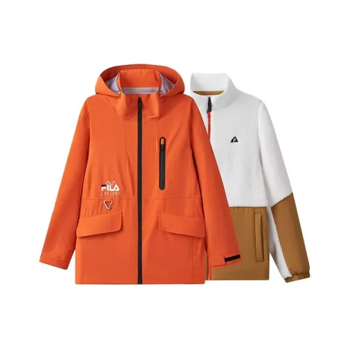 FILA KIDS Куртки и Пальто 2 предмета Комплект THE PALACE MUSEUM Кирпично-красный Подростки