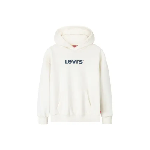 Levi's Толстовка Конфеты Белые Дети Возраст 3-7 Лет