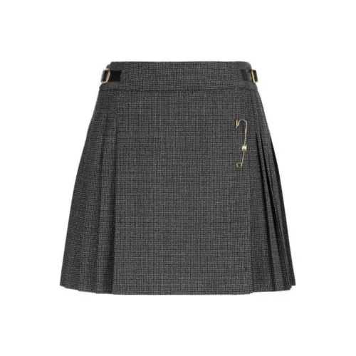 CELINE Повседневные короткие юбки Женские Серый