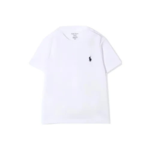 Polo Ralph Lauren T-рубашка Белая для младенцев и малышей