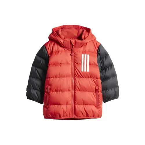 Adidas Детский топ Красный Черный Подростки