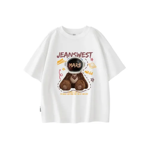 JEANSWEST JNR Белый/J Космический медведь Kids T Рубашки