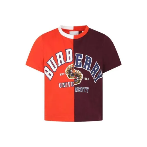 Burberry T-Shirt SS22 Orange Baby