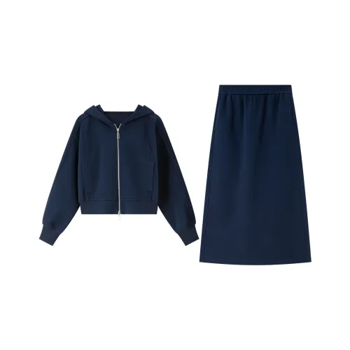 VIMLY Комплект с юбкой Женская Королевский синий