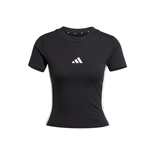 Adidas EssentialSportswear Стандартная T-рубашка Женская Черная