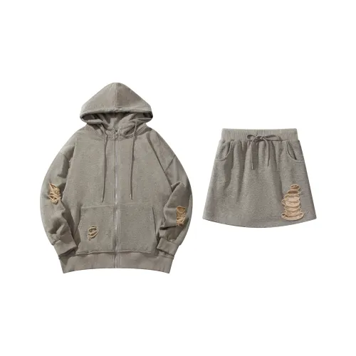 IDLE SOUL Комплект с юбкой Женские Фотиния Серый