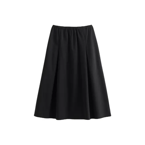 Initial Language Повседневные короткие юбки Женские Черный