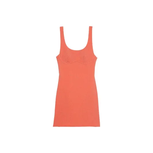 Victoria's Secret Розовый The Wave Купальник Платье Deep Coral Ван-Пис Купальник Женские Orange