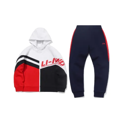 LINING YOUNG Sports Life Collection Повседневная Спортивная Одежда Детская Белая