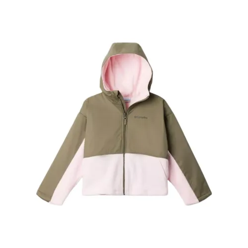 Columbia Benton Куртка Розовый Зеленый Подростки