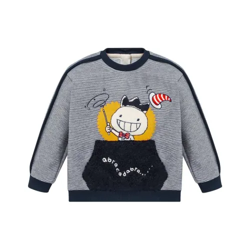 ALLO LUGH Свитшот Темно-синий Children Возраст 3-7 лет