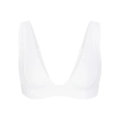 SKIMS Фирменный Плавание Plunge Бикини Топ Бикини Женские Снег Снег