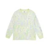 Желейно-зеленый с полным принтом