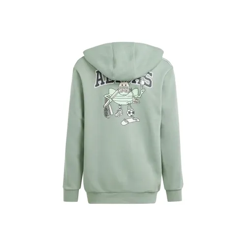 Adidas Originals Свитшот Пыльно-зеленый Детский