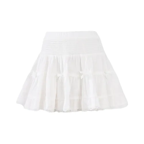 ZXZA Повседневные короткие юбки Женские Белые