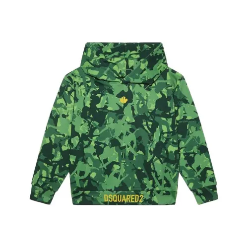 DSQUARED 2 Детская одежда Junior Sport Edtn.08 Slouch Толстовка Детский Зеленый