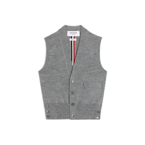 THOM BROWNE Серый Детские Жилеты