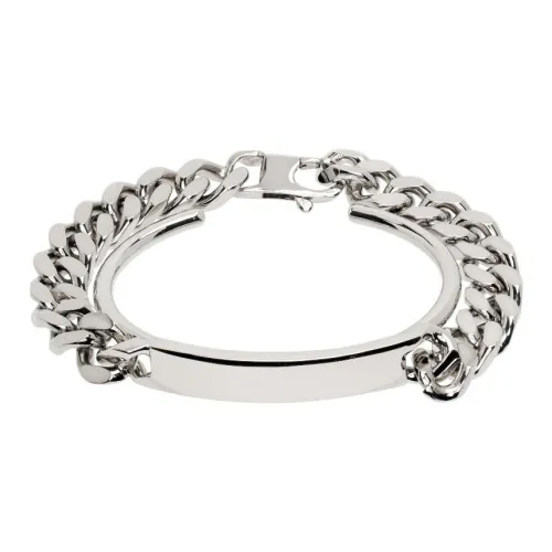 MM6 MAISON MARGIELA Браслеты из латани Женские Серебряные