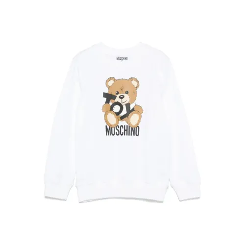 MOSCHINO Белый Kids Свитшоты