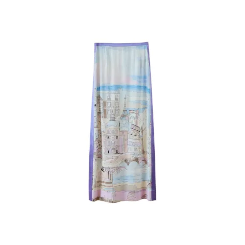 NancyCavally Повседневный Длинный Юбка Женские