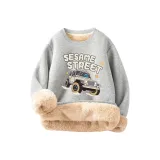 Джип Серый [Зимний с флисовой подкладкой]