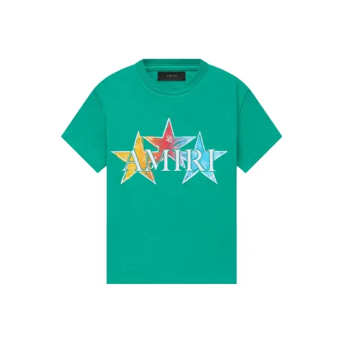 AMIRI Бирюзовые Детские Рубашки